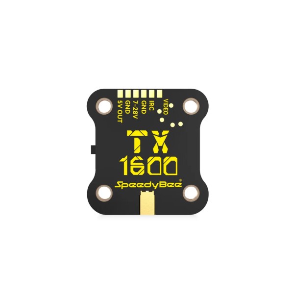 SpeedyBee TX ULTRA TX1600 5.8GHz 48CH 1.6W VTX calore ad alta efficienza 2-6S 20x20mm per droni a lungo raggio